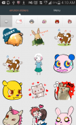 Emoji Stickers for chat Apps Schermafbeelding 1