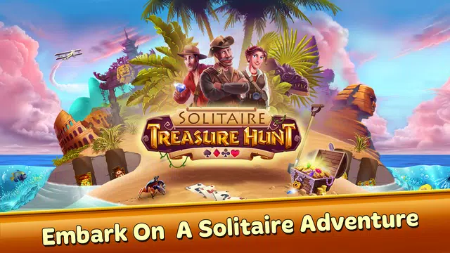 Solitaire Treasure Hunt स्क्रीनशॉट 1