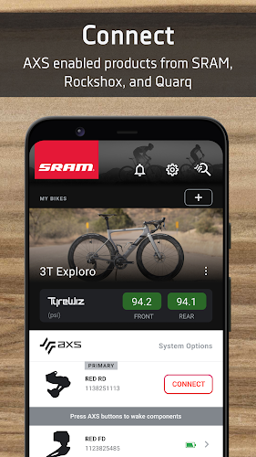 SRAM AXS Zrzut ekranu 1