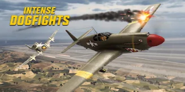 Wings of Heroes: plane games Tangkapan skrin 1