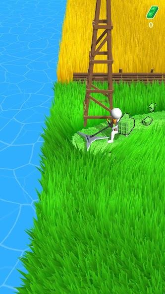 Stone Grass: Mowing Simulator Mod Captura de pantalla 1