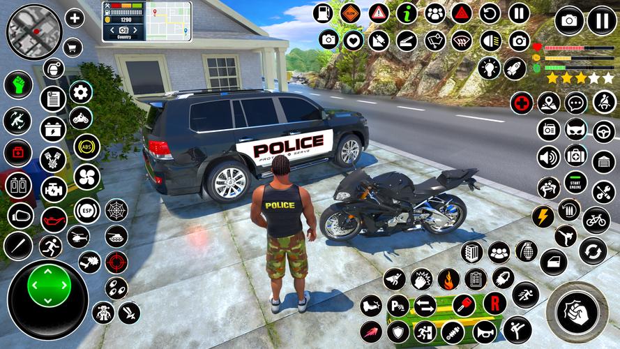 Police Game Transport Truck スクリーンショット 2
