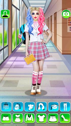 College Girls Fashion Dress Up Ảnh chụp màn hình 3