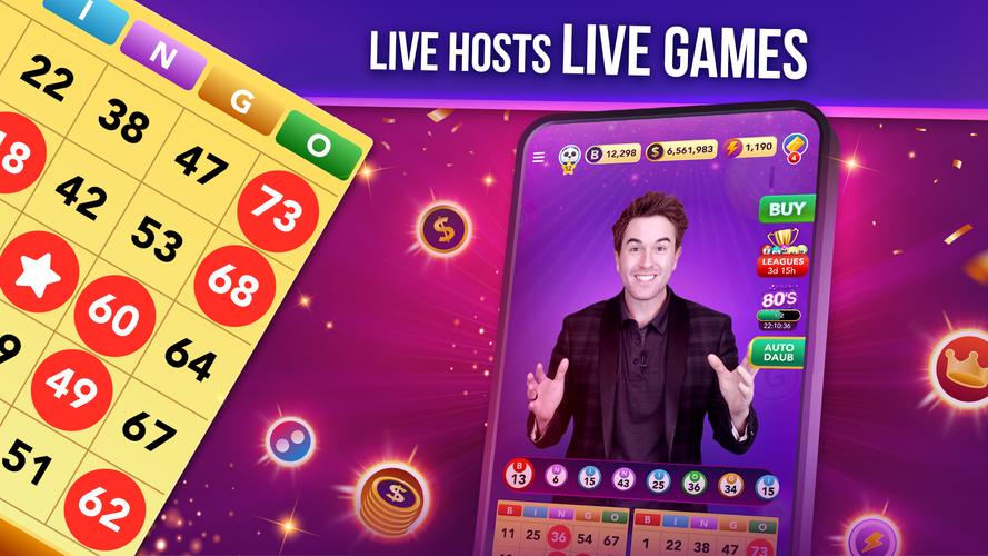 Live Play Bingo Screenshot 2