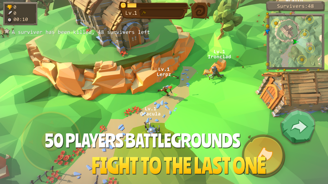 AXE.IO - Survival Battleground Mod Tangkapan skrin 3