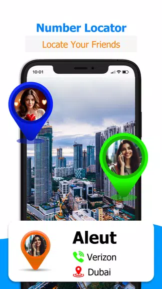 GPS Mobile Number locator App Captura de pantalla 3