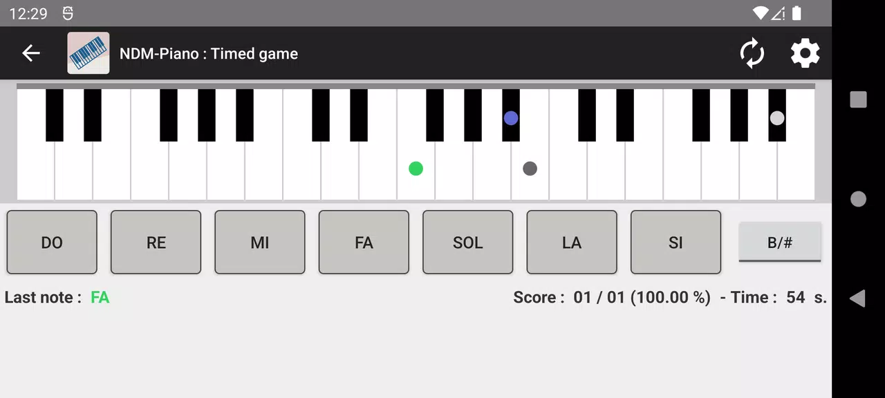 NDM-Piano Learn Music Notes Ảnh chụp màn hình 1