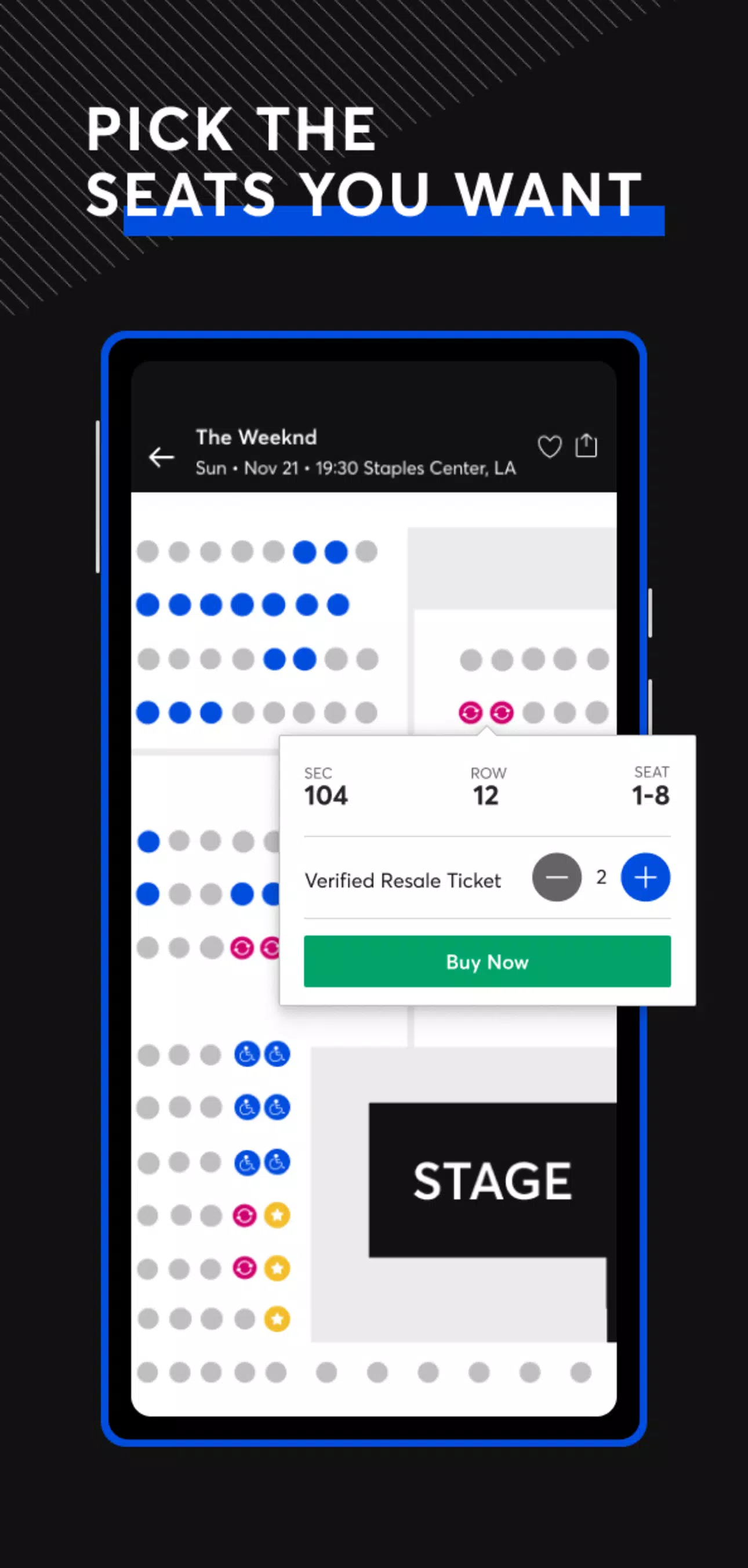 Ticketmaster－Buy, Sell Tickets ဖန်သားပြင်ဓာတ်ပုံ 4