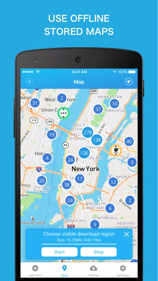 WiFi Finder - WiFi Map应用截图第3张