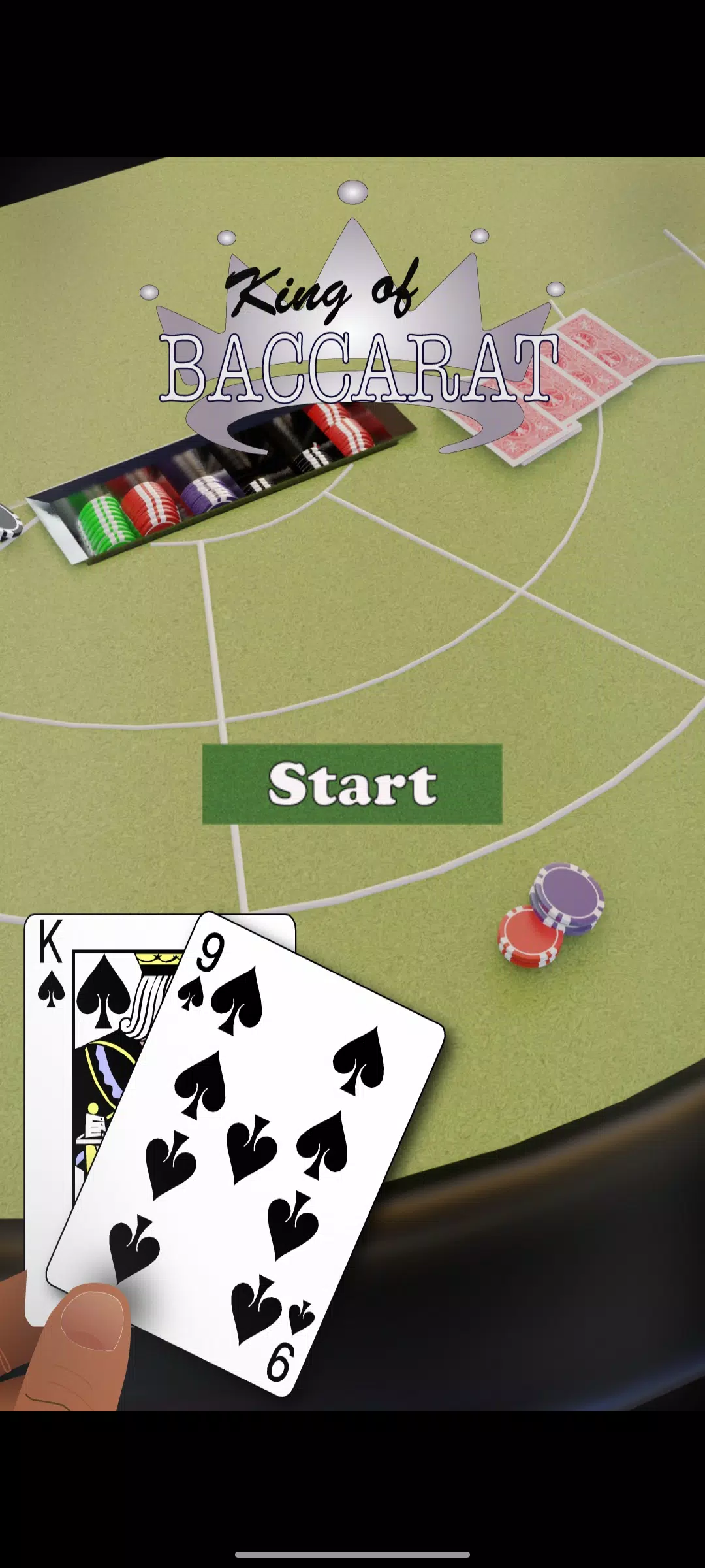 King of Baccarat ဖန်သားပြင်ဓာတ်ပုံ 1