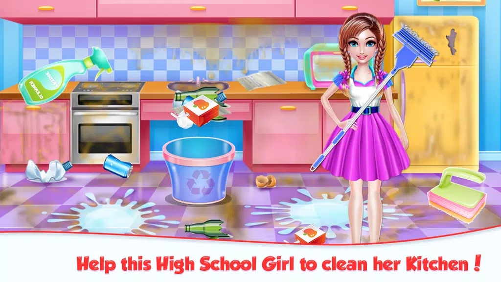 Highschool Girl House Cleaning應用截圖第4張