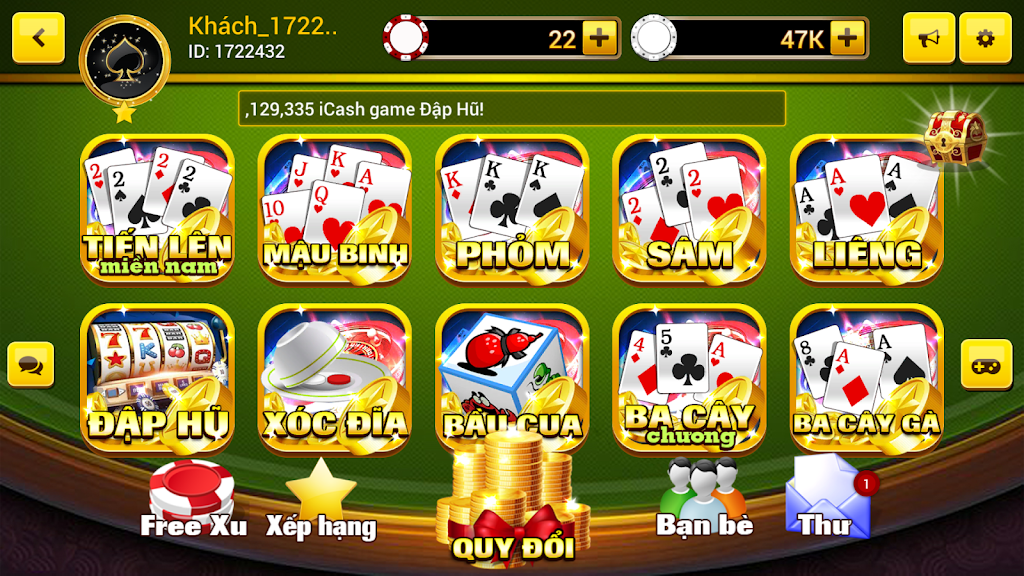 game beat thuong - Xgame Ekran Görüntüsü 1