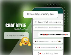 Chat Style - Fonts Keyboard ภาพหน้าจอ 4