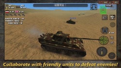 Attack on Tank : World Warfare স্ক্রিনশট 2