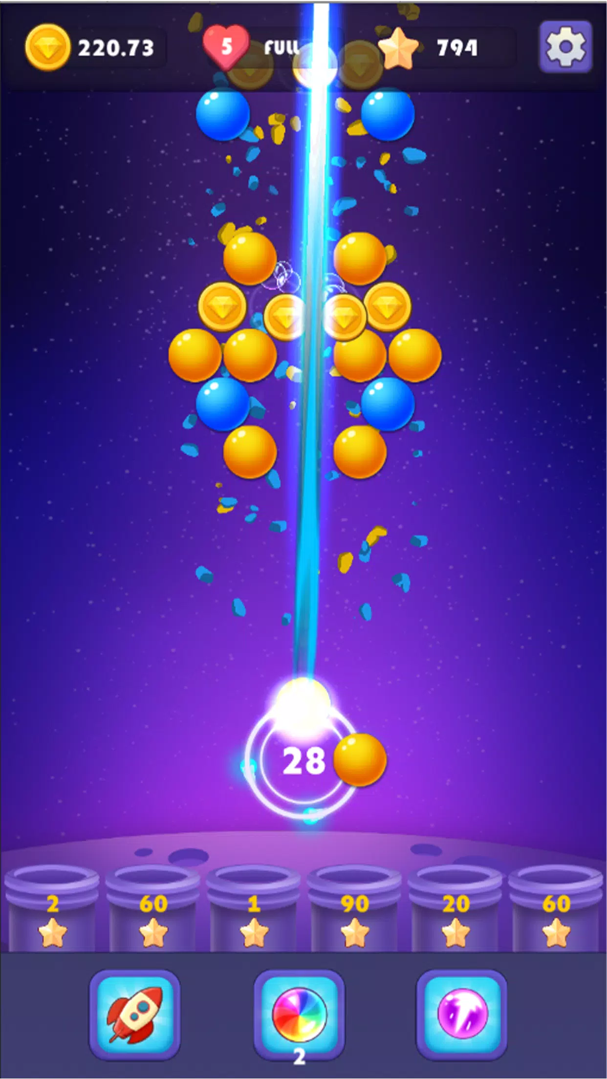 BubblePop Frenzh Schermafbeelding 3