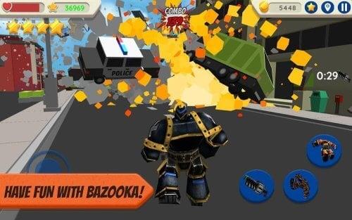 Robot Hero: City Simulator 3D স্ক্রিনশট 3