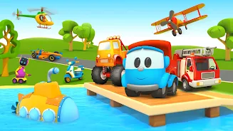 Leo 2: Puzzles & Cars for Kids स्क्रीनशॉट 1