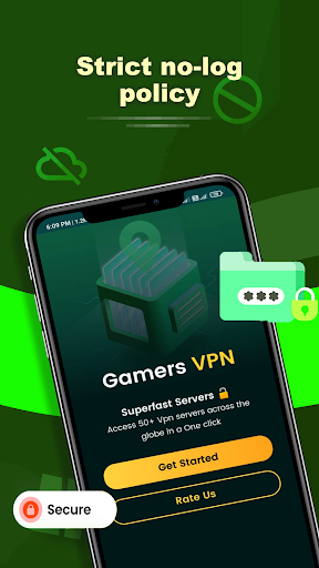 Gamers VPN: Low Ping Gaming Zrzut ekranu 2