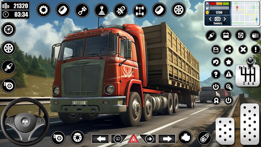 Cargo Truck Driver Скриншот 2