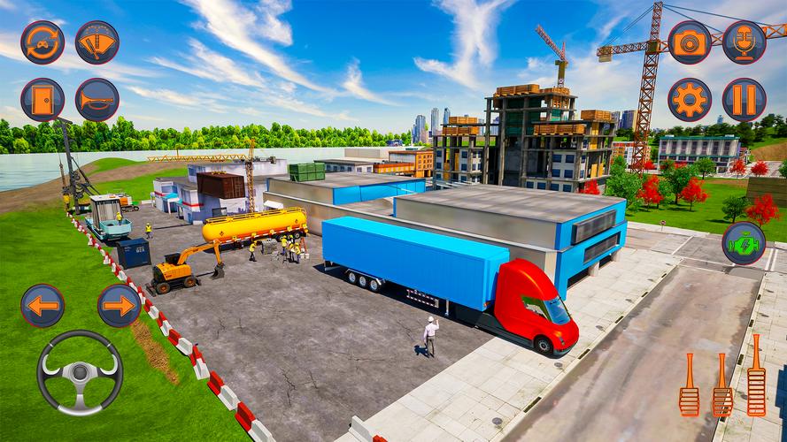 US Cargo Truck Games 3D Captura de pantalla 4