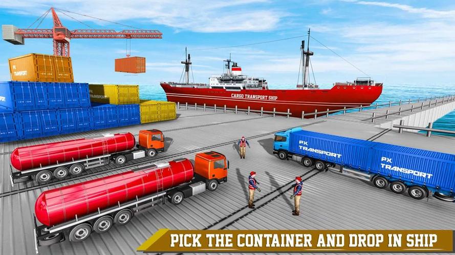 Cargo Transport Truck Driving Скриншот 4