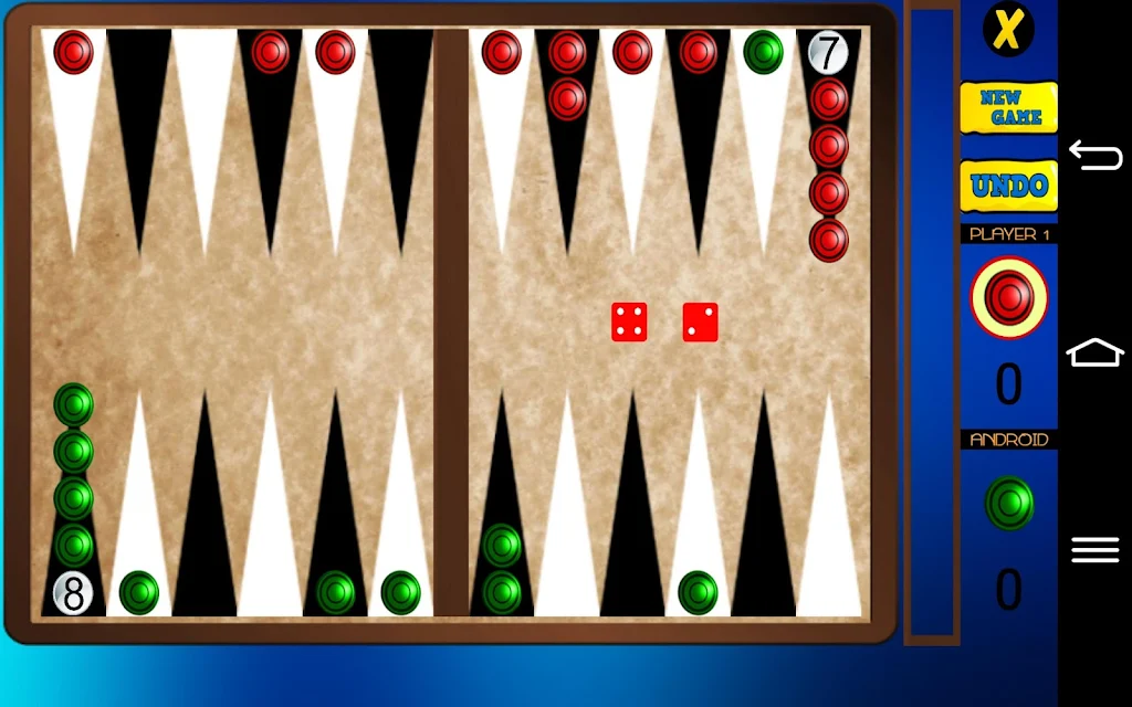Narde - Long Backgammon by Clarka Apps Скриншот 3