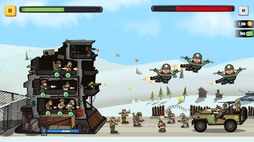 World War Army Defense: TD WW2 Screenshot 4