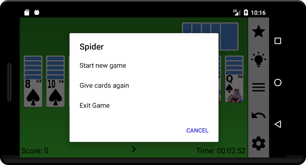 Spider card game 2019應用截圖第2張