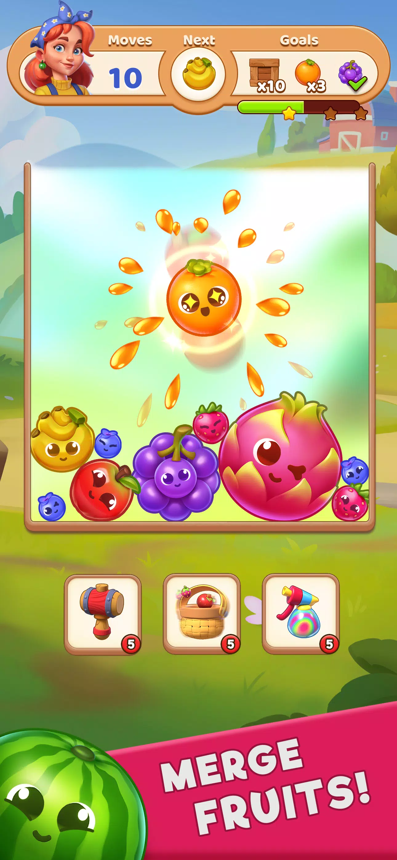 FruitFall! 스크린샷 1