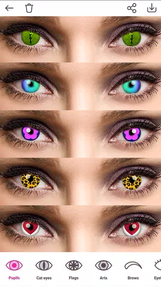 Schermata Eye Color Changer 1