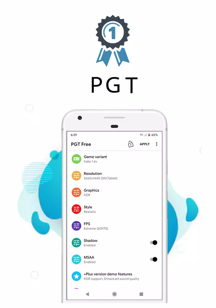 PGT: GFX, Launcher & Optimizer应用截图第1张
