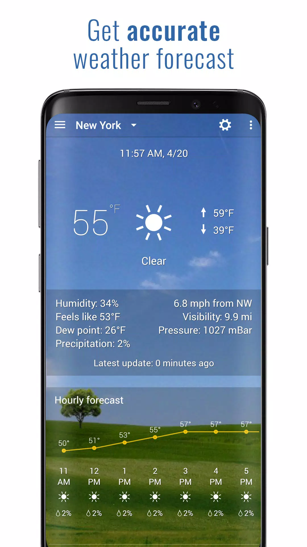 3D Flip Clock & Weather Screenshot 3