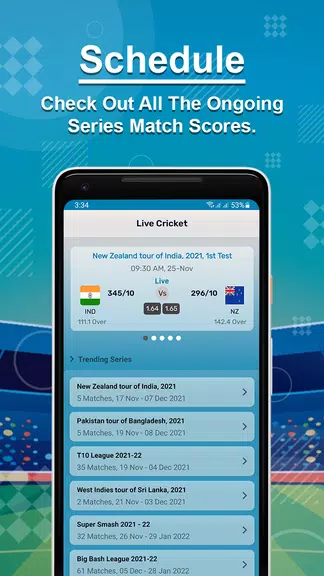 Live Cricket應用截圖第1張