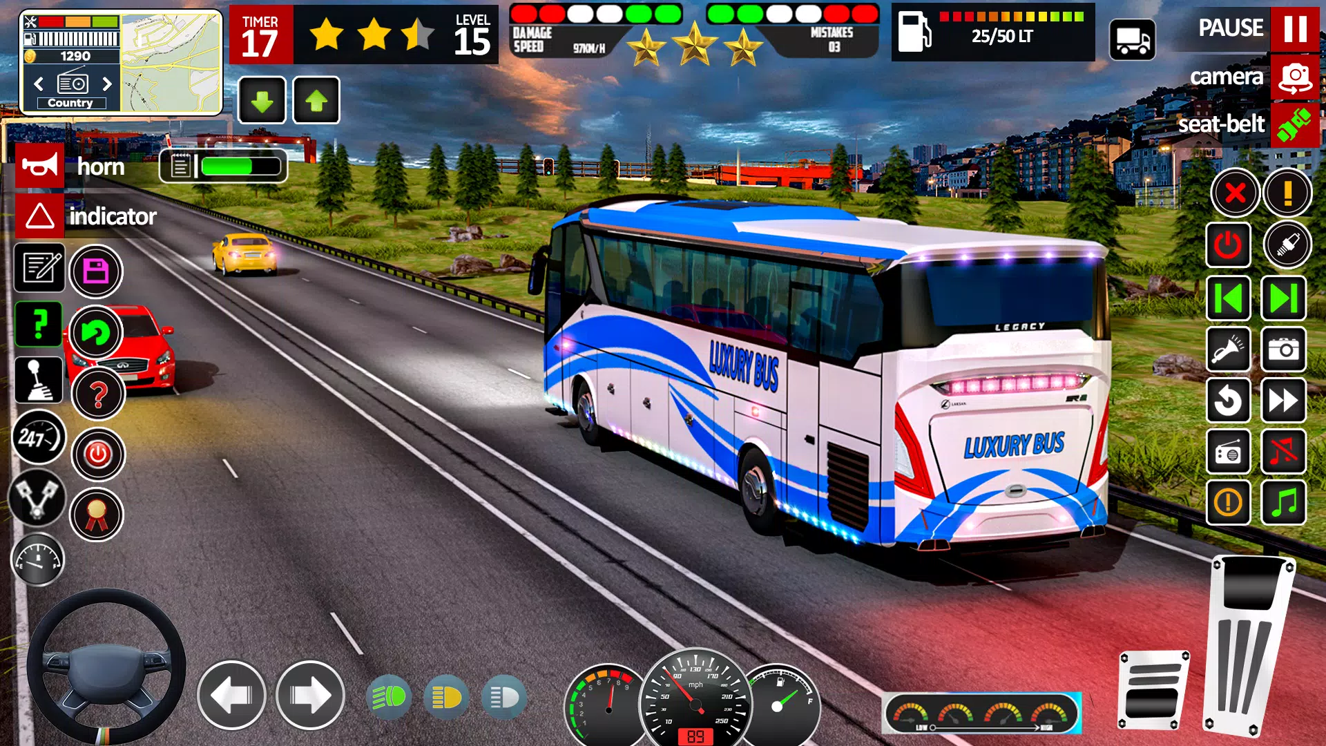 Bus Games City Bus Simulator Ảnh chụp màn hình 3