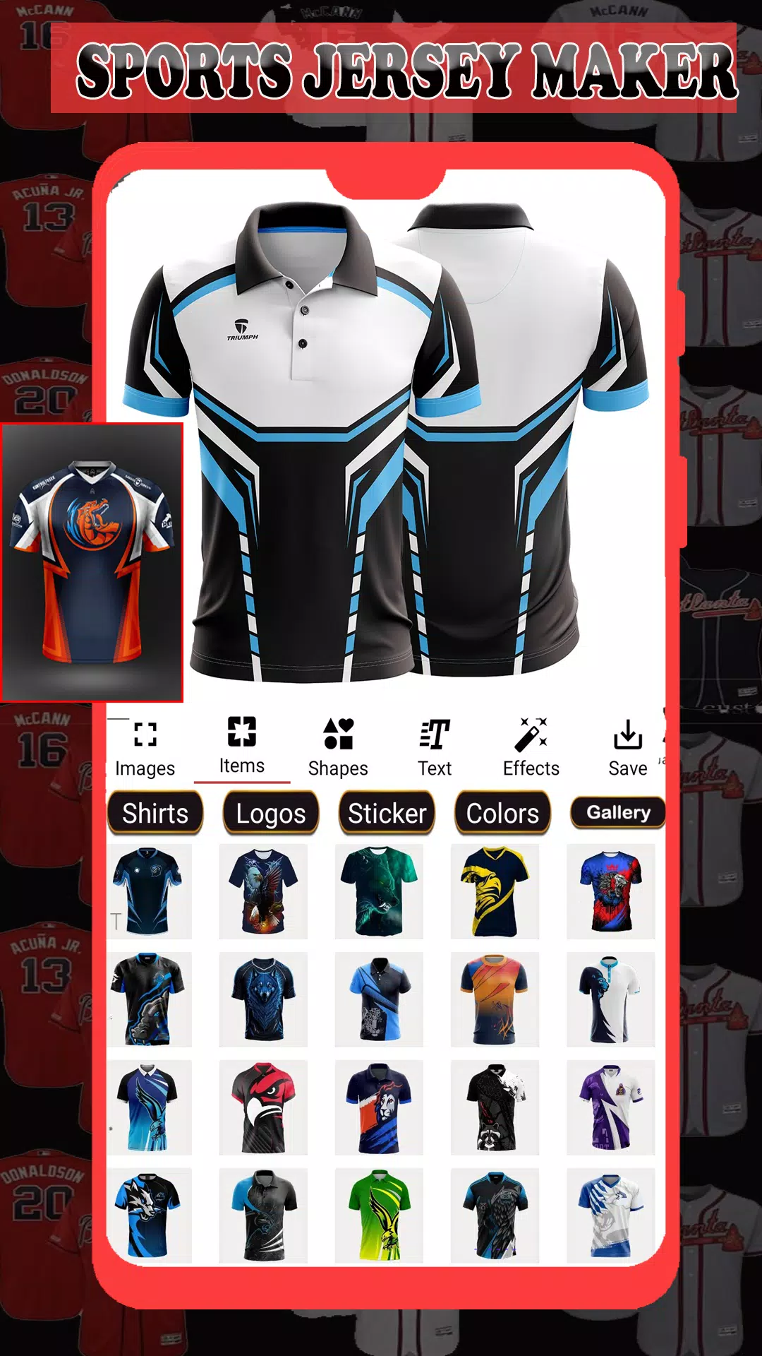 Sports Jersey Maker應用截圖第2張