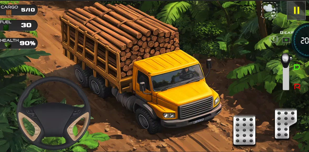 Truck Cargo simulator offroad Ảnh chụp màn hình 2