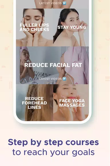 Face Yoga Exercise & Massage スクリーンショット 4