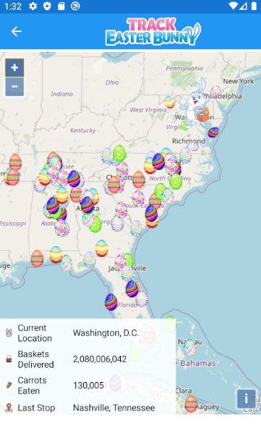 The Easter Bunny Tracker Capture d'écran 3