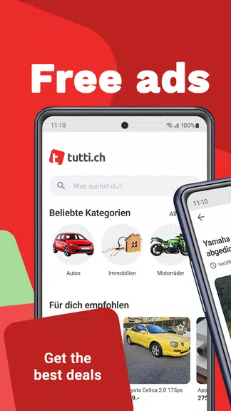 tutti.ch Zrzut ekranu 1