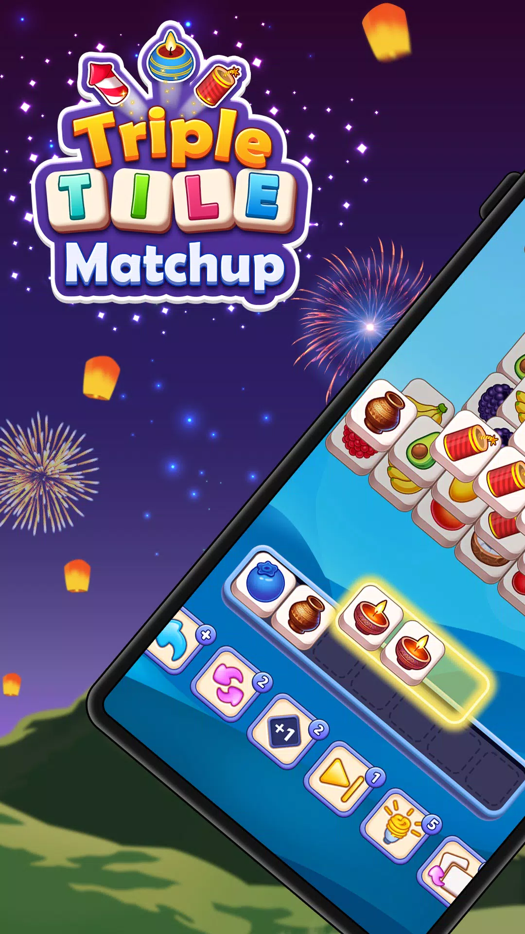 Triple Tile Matchup ဖန်သားပြင်ဓာတ်ပုံ 1