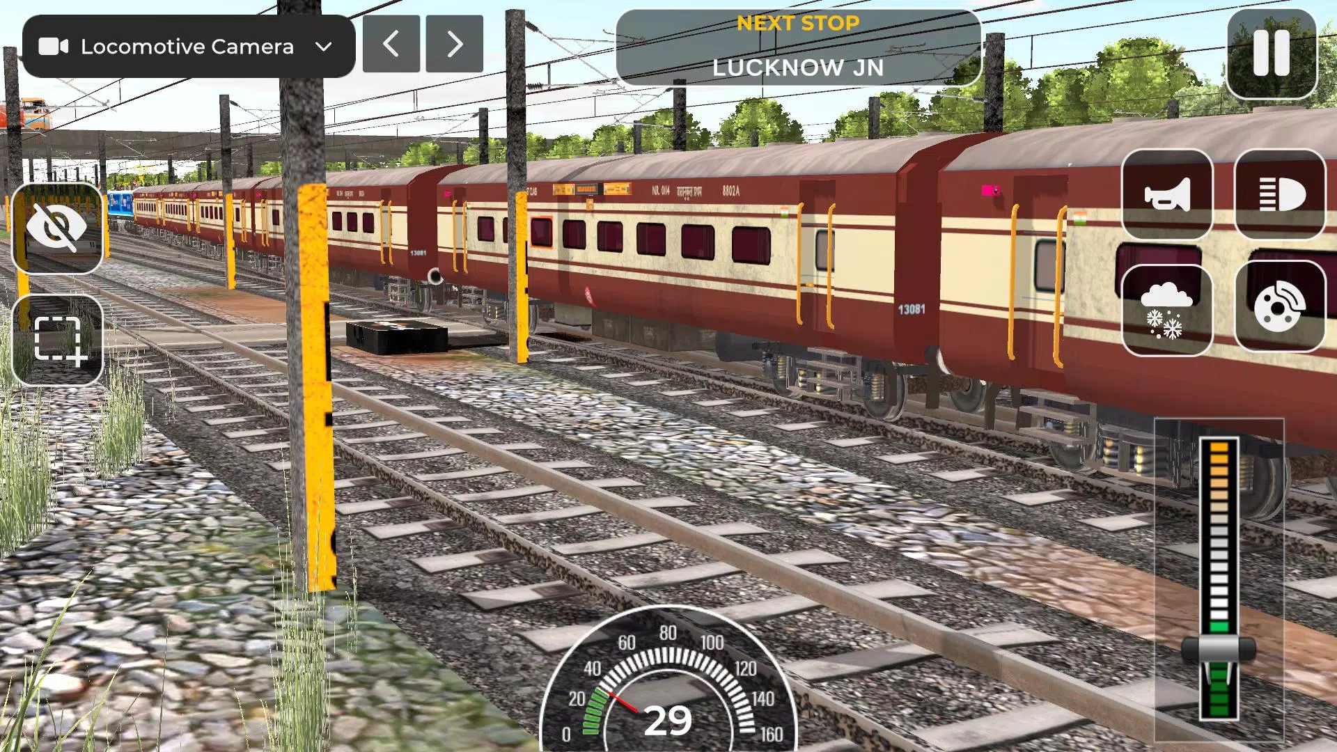 Indian Railway Train Simulator Zrzut ekranu 4