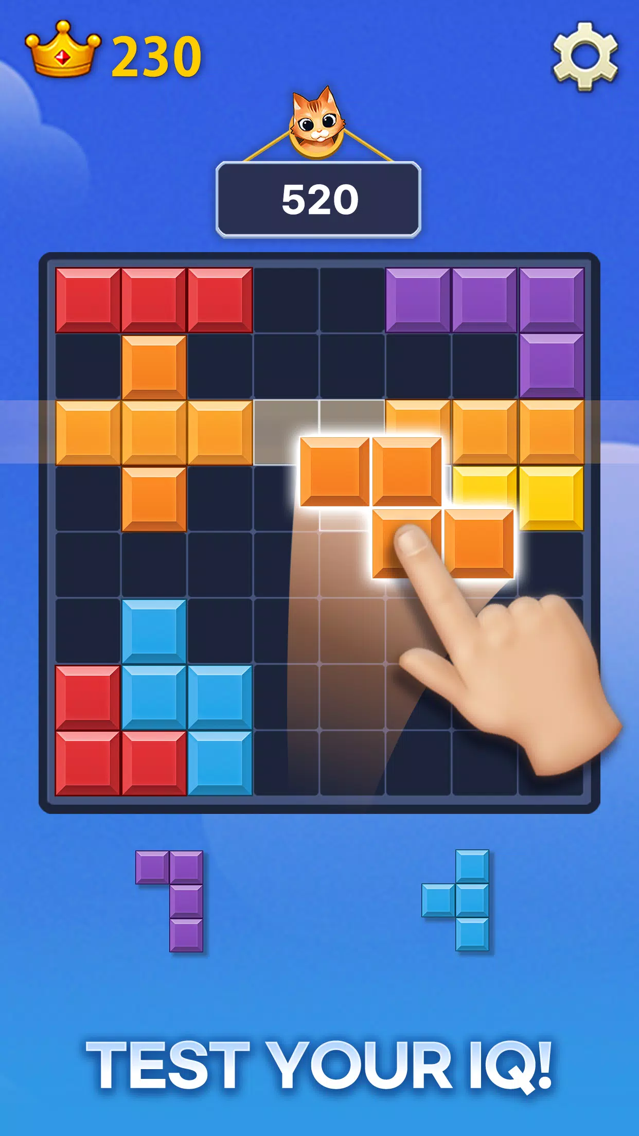 Meow Block Puzzle Ekran Görüntüsü 4