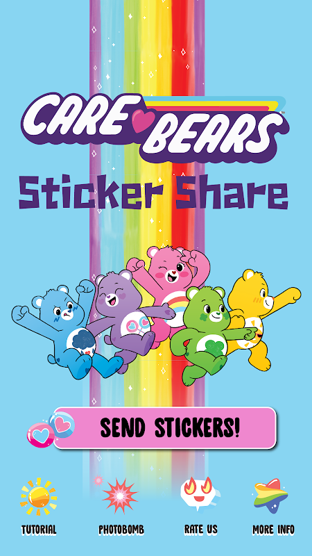 Care Bears Sticker Share 스크린샷 2