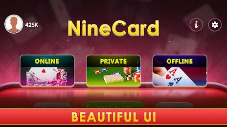 Nine Card Brag - Kitti Screenshot 4