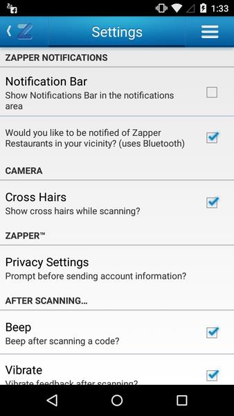 Zapper ภาพหน้าจอ 4