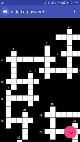 Video Crossword Screenshot 1