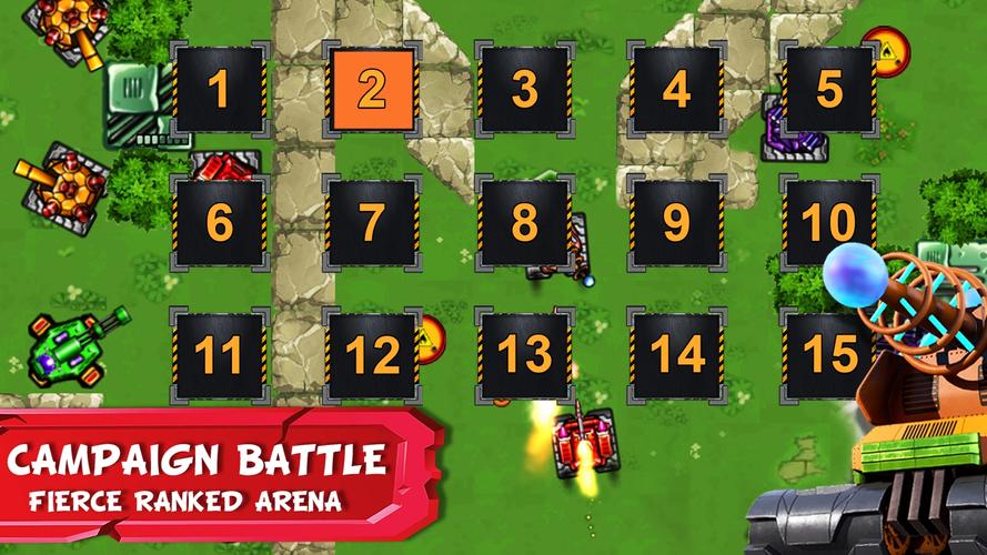 Tank Battles 2D スクリーンショット 4