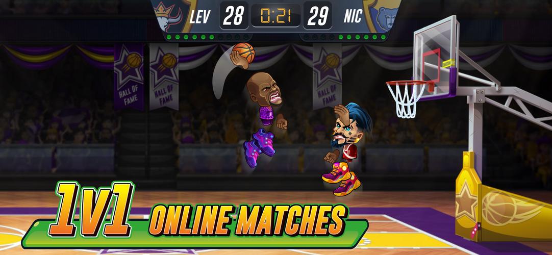 Basketball Arena: Online Game Capture d'écran 1