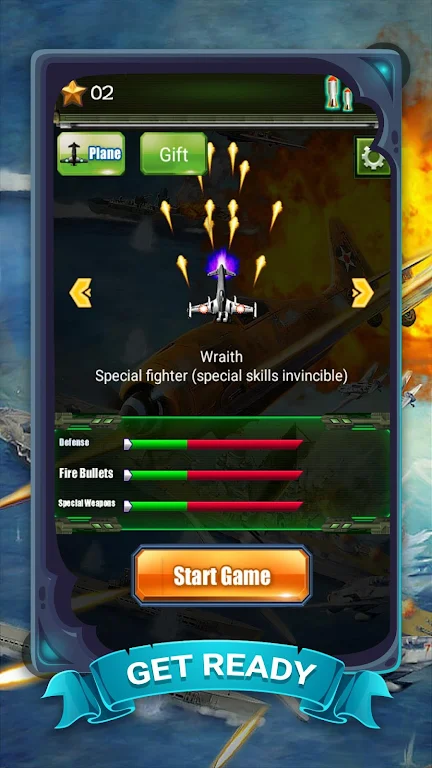Raiden Fighter - Striker 1945 Air Attack Reloaded Mod Скриншот 2