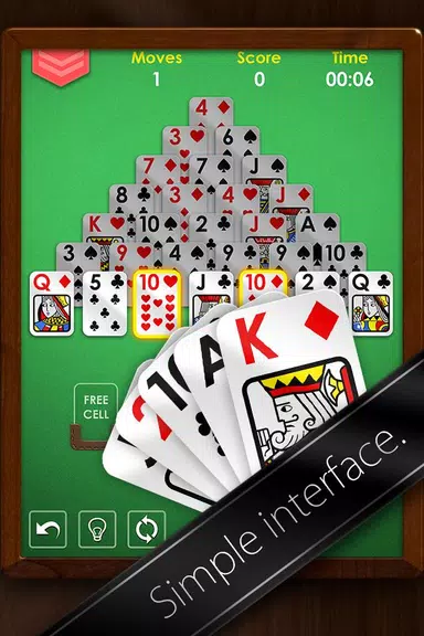 Pyramid Solitaire Premium Card Schermafbeelding 2